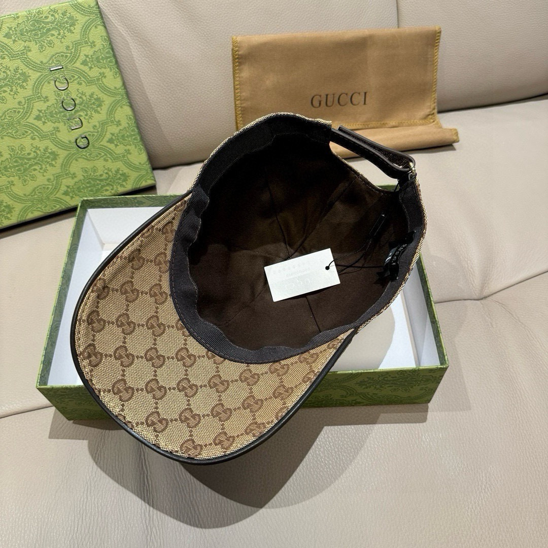 Gucci 配盒子布袋 NY&Gucci(古奇)最新合作款 棒球帽 1:1开模订制 细节可