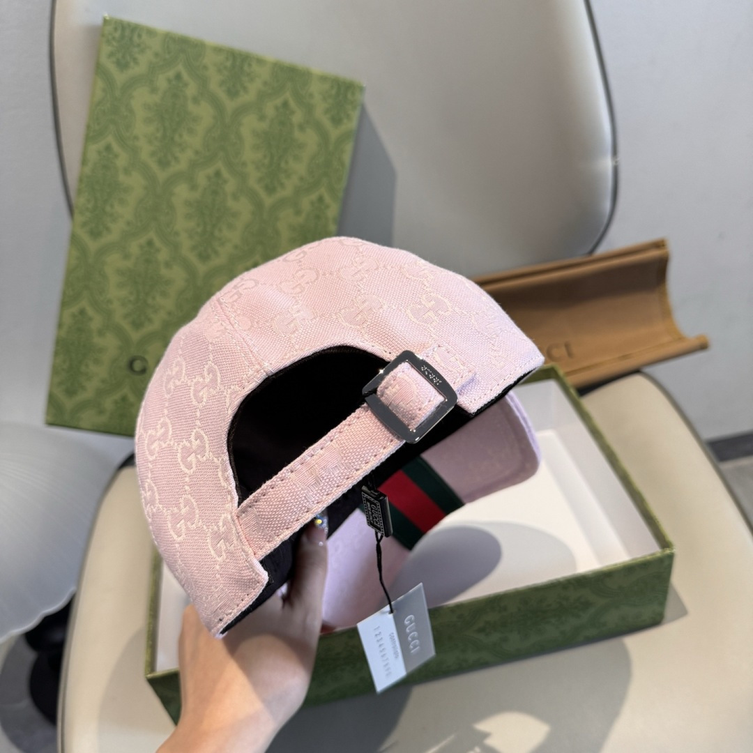原单版本新色出货！配盒子布袋，Gucci(古奇)最新原单棒球帽，宽版织带。专柜1:1开模订制，最高版本，