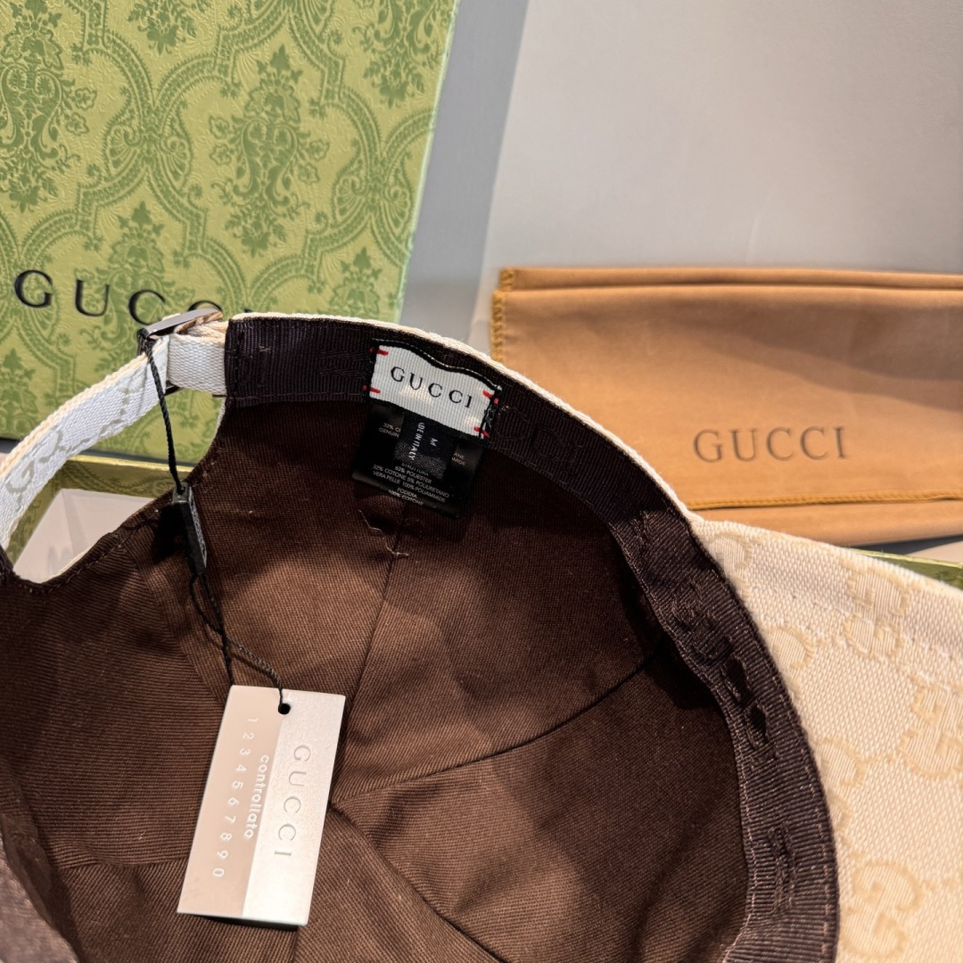 原单版本新色出货！配盒子布袋，Gucci(古奇)最新原单棒球帽，宽版织带。专柜1:1开模订制，最高版本，