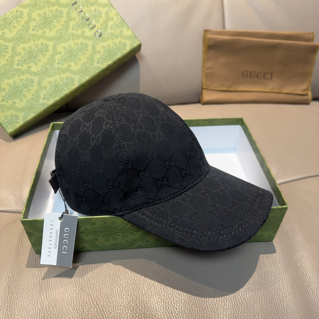 原单版本出货！配盒子布袋，Gucci(古奇)最新原单棒球帽，宽版织带。专柜1:1开模订制，最高版本，原版