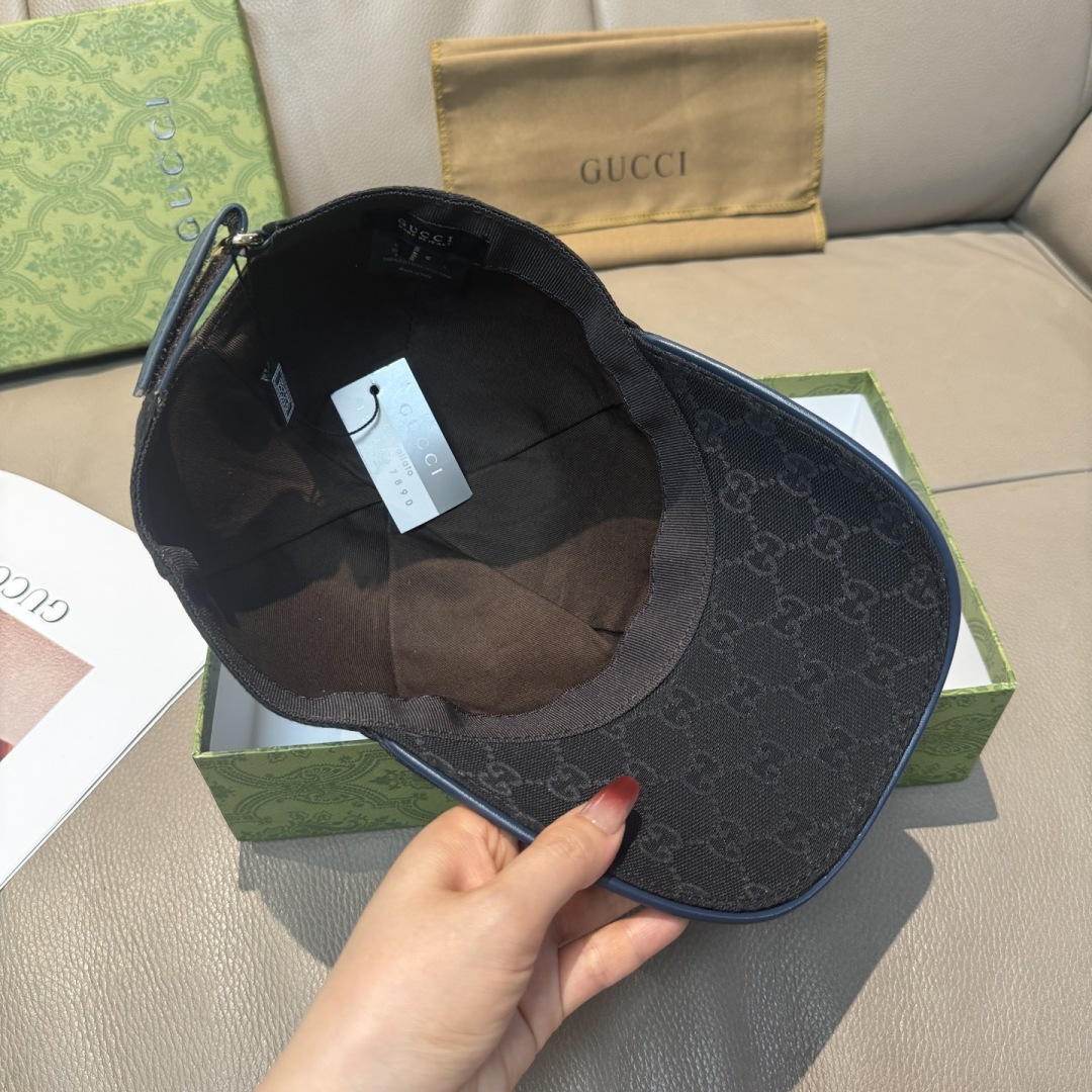 万年经典款新色出货！配盒子布袋，Gucci(古奇)经典原单棒球帽😍😍专柜1:1开模订制，最高版本，原版帆