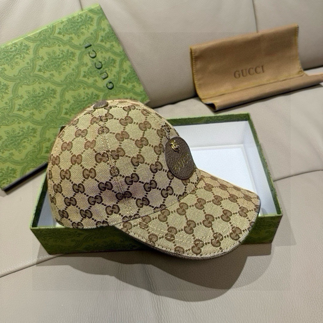 配包装布袋，Gucci(古奇)新款原单棒球帽， 小虎头，专柜最新款，1:1开模订制，正版开模五金，原版帆