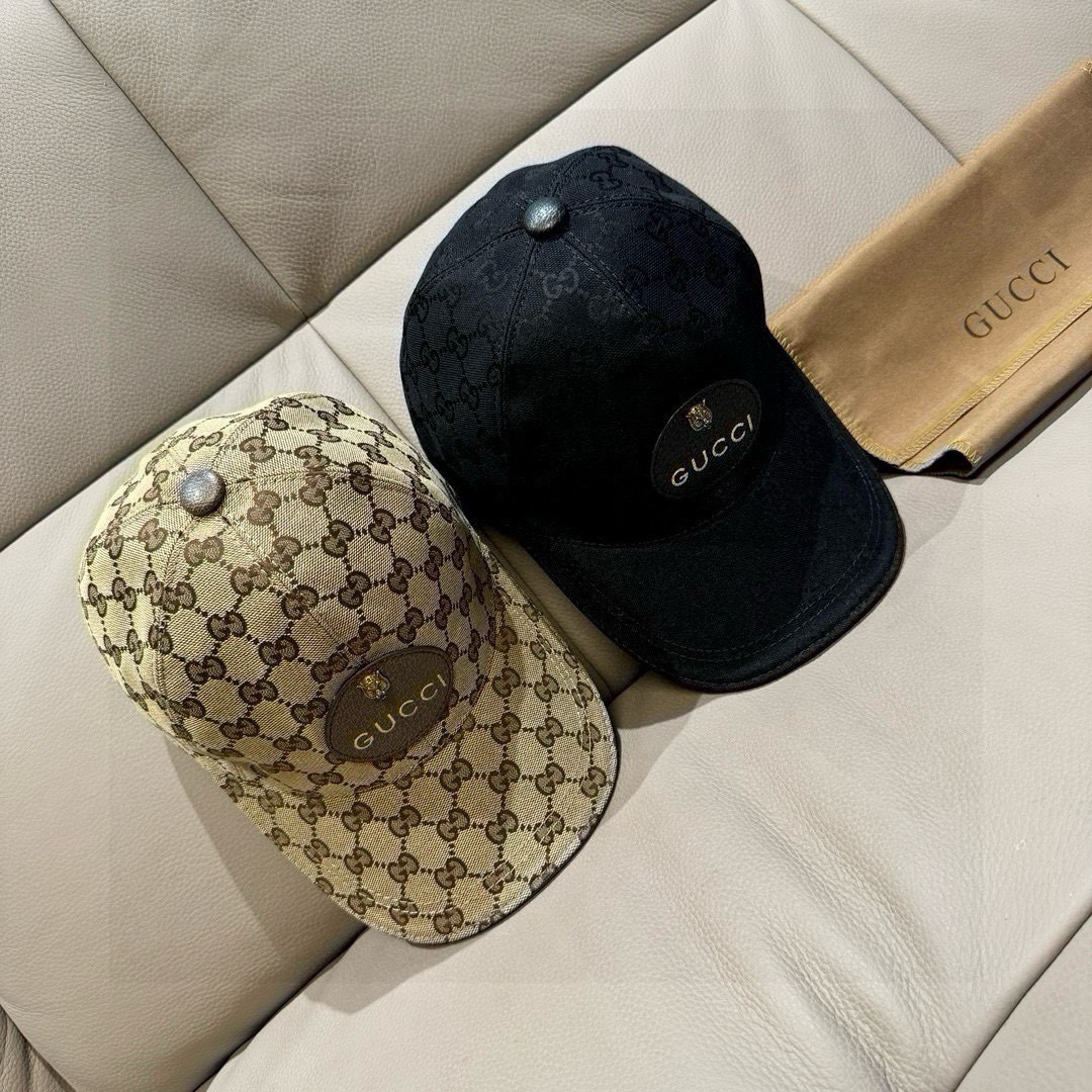 配包装布袋，Gucci(古奇)新款原单棒球帽， 小虎头，专柜最新款，1:1开模订制，正版开模五金，原版帆