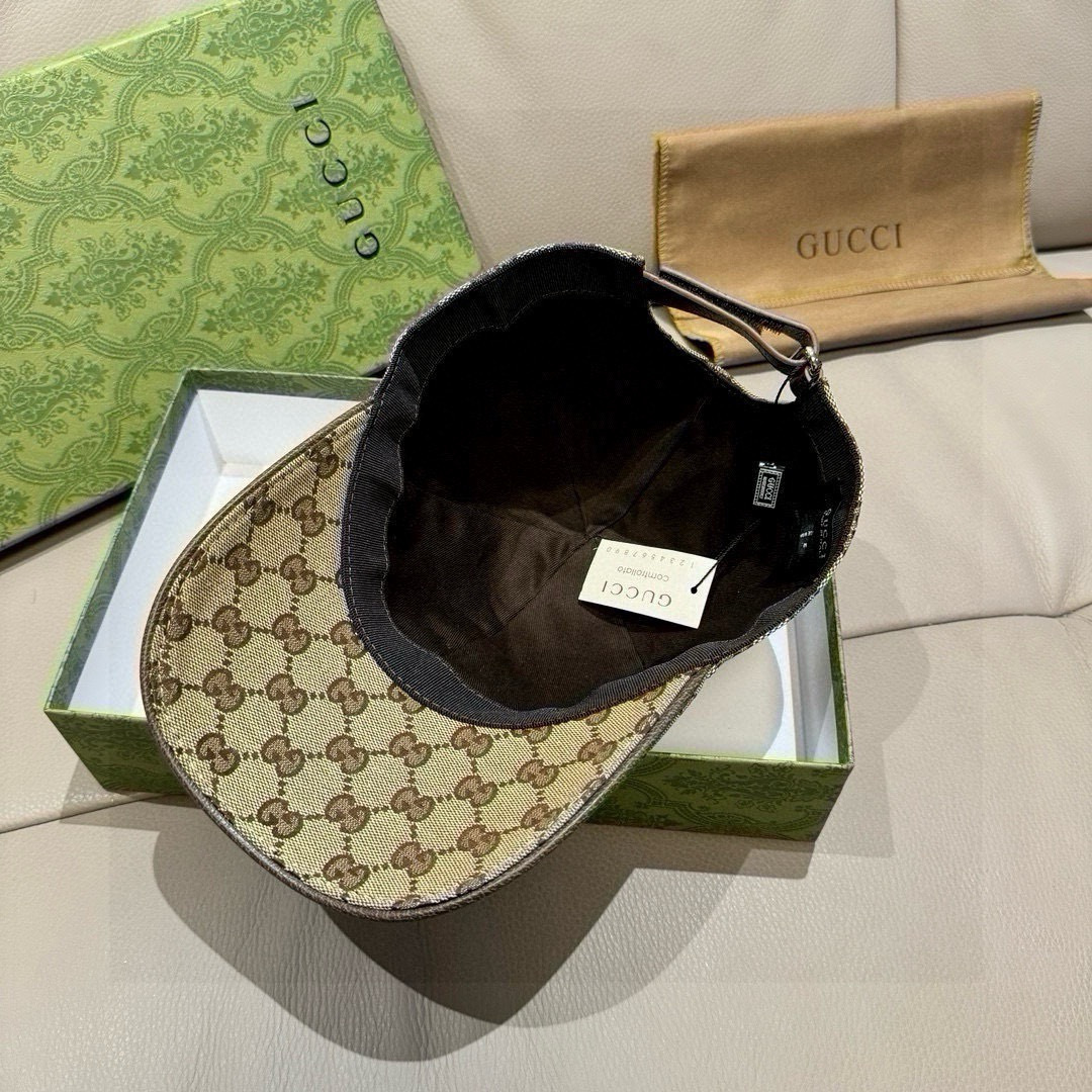 配包装布袋，Gucci(古奇)新款原单棒球帽， 小虎头，专柜最新款，1:1开模订制，正版开模五金，原版帆