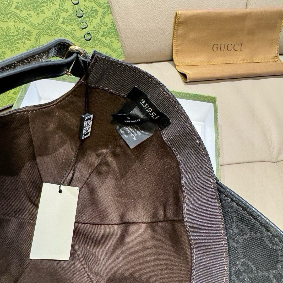 配包装布袋，Gucci(古奇)新款原单棒球帽， 小虎头，专柜最新款，1:1开模订制，正版开模五金，原版帆