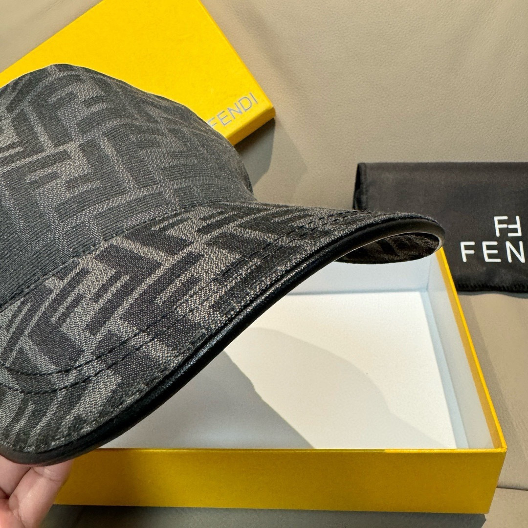 新款出货！配盒子布袋，Fendi（芬迪）新款原单棒球帽， 双F提花，专柜常年热卖款，口碑极佳，1:1开模