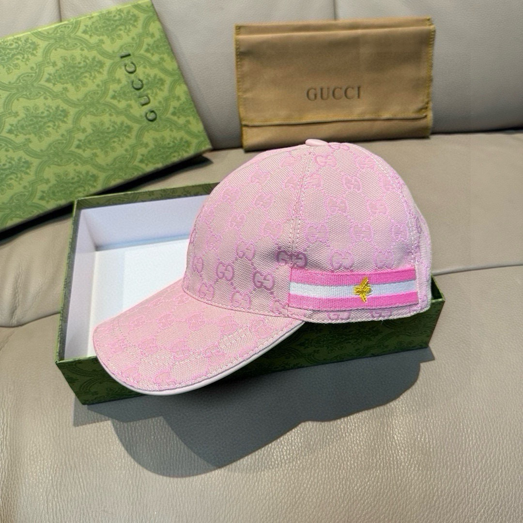 万年经典款出货！配盒子布袋，Gucci(古奇)经典原单棒球帽😍😍小蜜蜂，专柜1:1开模订制，最高版本，原