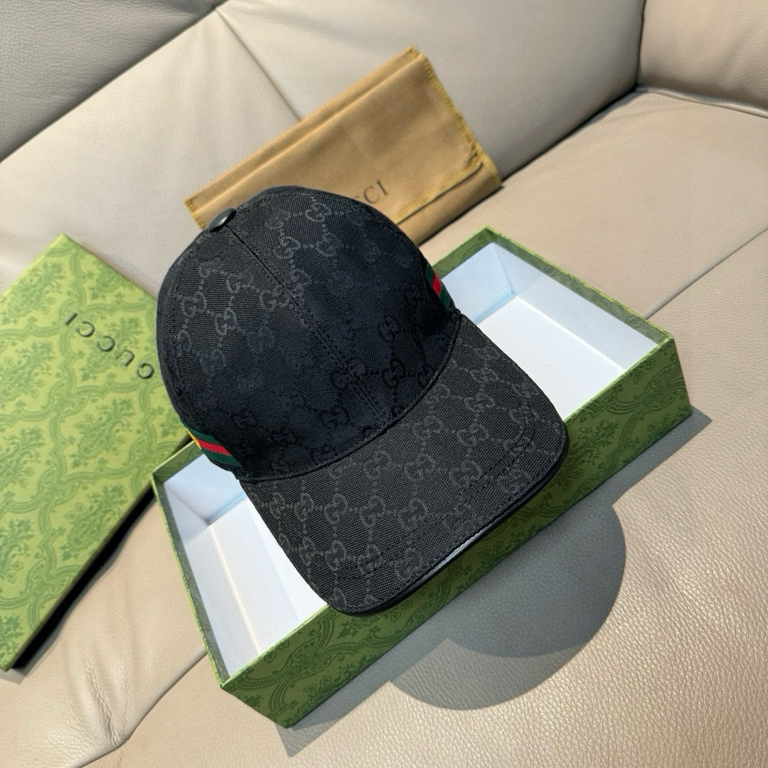 万年经典款出货！配盒子布袋，Gucci(古奇)经典原单棒球帽😍😍小蜜蜂，专柜1:1开模订制，最高版本，原