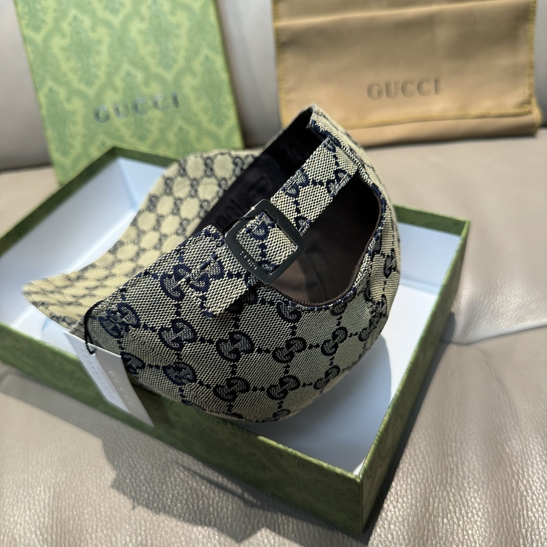 原单版本出货！配盒子布袋，Gucci(古奇)最新原单棒球帽，宽版织带。专柜1:1开模订制，最高版本，原版