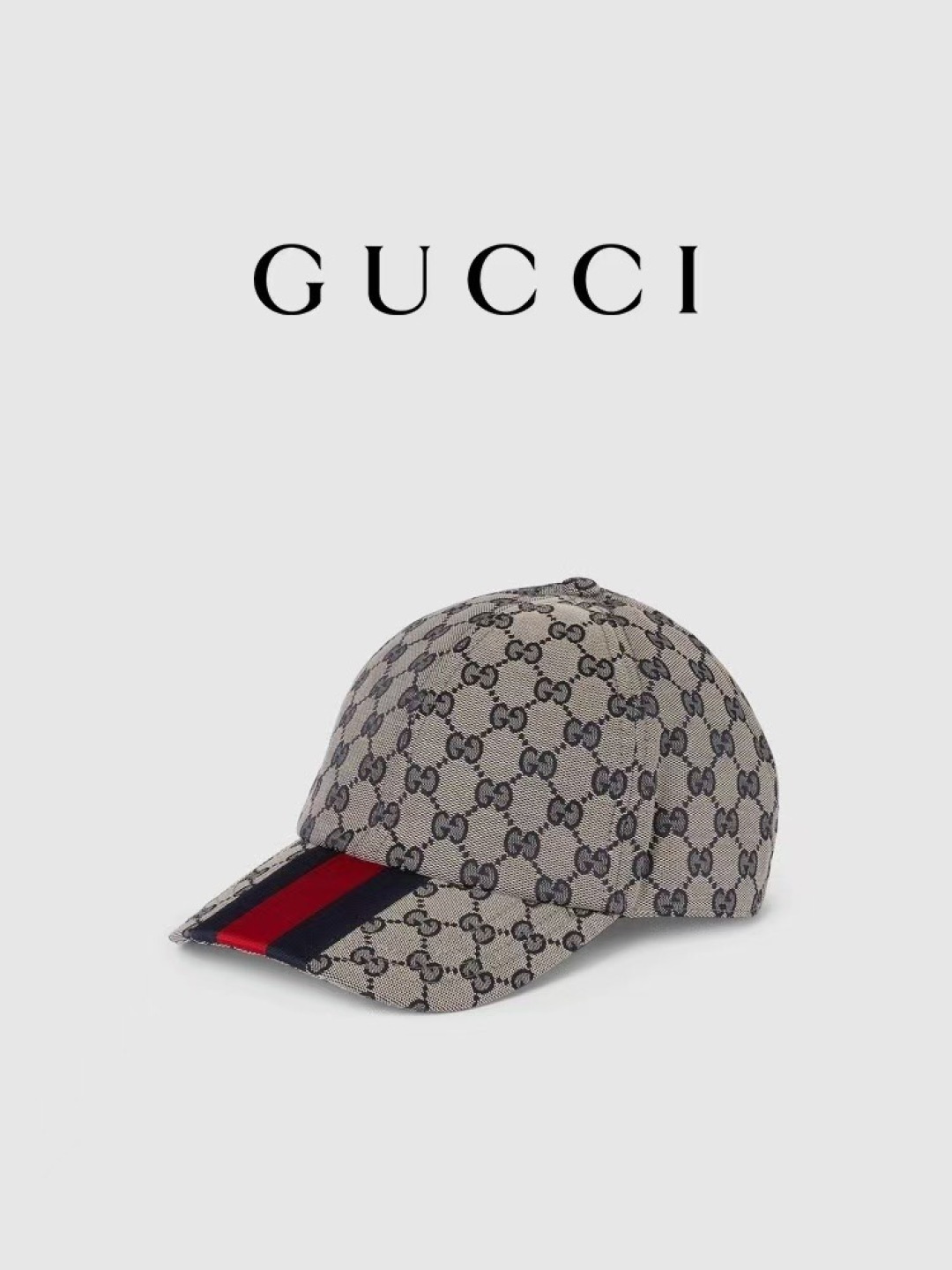 原单版本出货！配盒子布袋，Gucci(古奇)最新原单棒球帽，宽版织带。专柜1:1开模订制，最高版本，原版