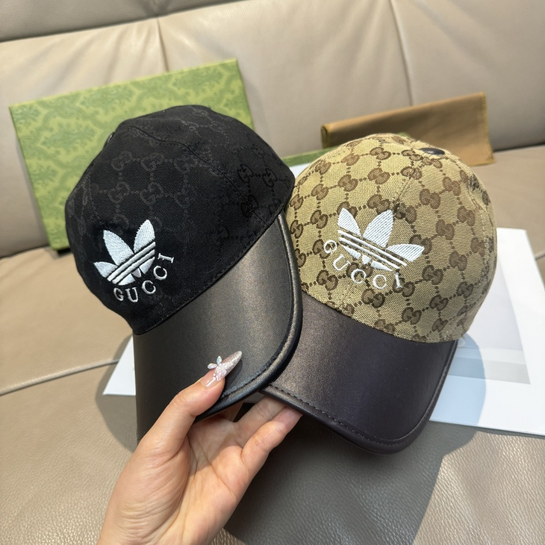 古奇新款Adidas&Gucci联名款出货啦！配盒子布袋。专柜热卖中。1:1开模订制，重工打造，完美复刻