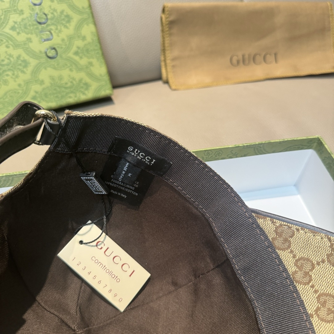 新款出货！配盒子布袋，Gucci(古奇)最新款原单棒球帽，Gucci小刺绣，专柜1:1开模订制，最高版本