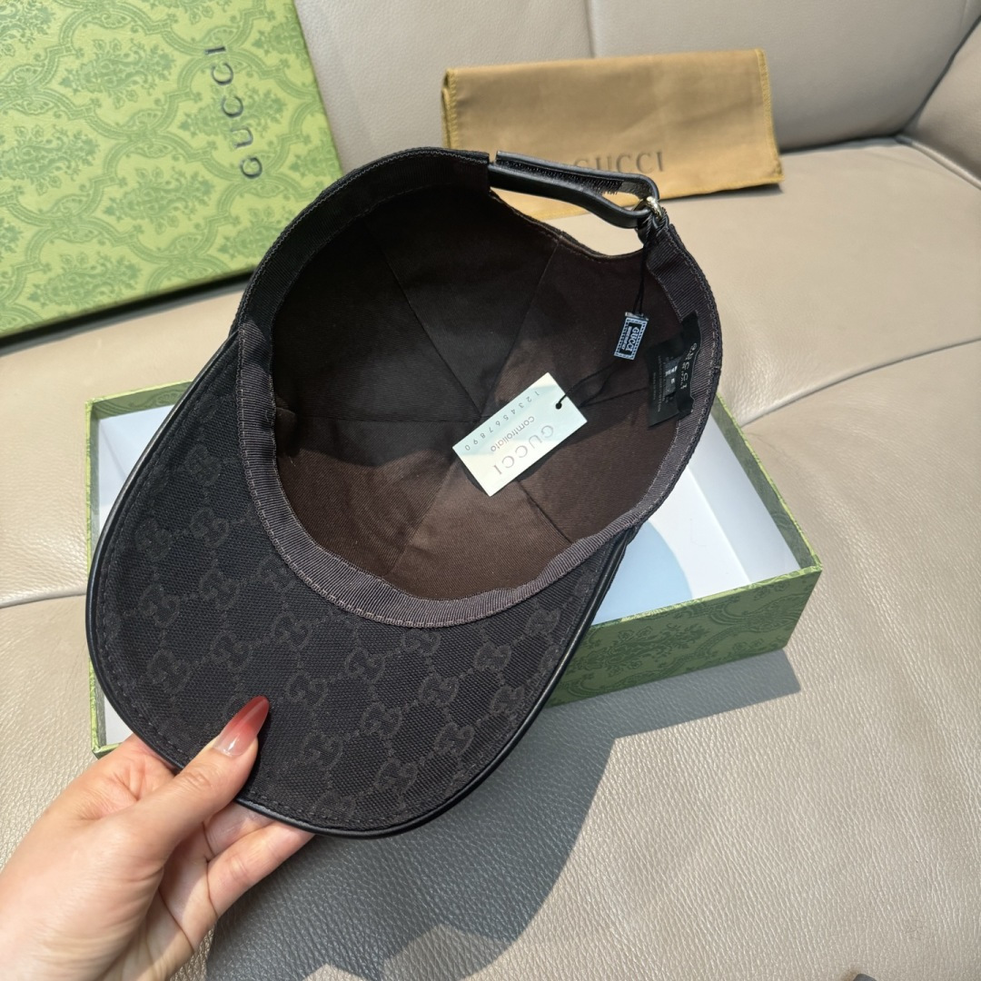 新款出货！配盒子布袋，Gucci(古奇)最新款原单棒球帽，Gucci小刺绣，专柜1:1开模订制，最高版本