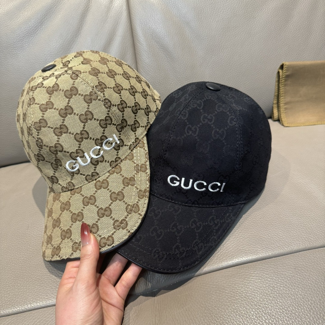 新款出货！配盒子布袋，Gucci(古奇)最新款原单棒球帽，Gucci小刺绣，专柜1:1开模订制，最高版本