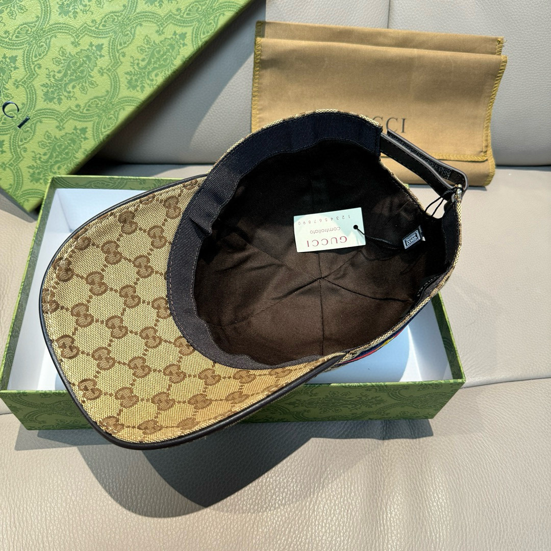 万年经典款出货！配盒子布袋，Gucci(古奇)经典原单棒球帽，蜜蜂织带，专柜1:1开模订制，最高版本，原