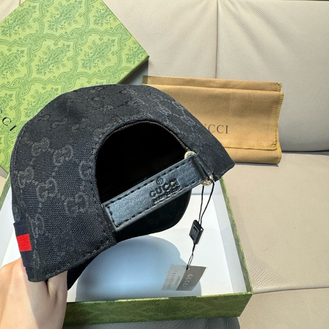 万年经典款出货！配盒子布袋，Gucci(古奇)经典原单棒球帽，蜜蜂织带，专柜1:1开模订制，最高版本，原