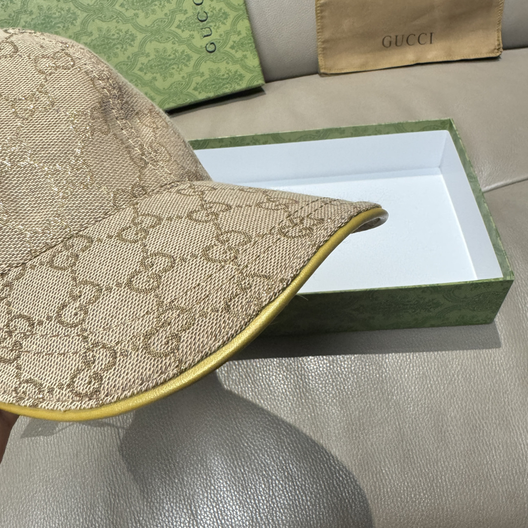 配包装布袋，Gucci(古奇)新款原单棒球帽， 金属双G，专柜最新款，1:1开模订制，正版开模五金，原版