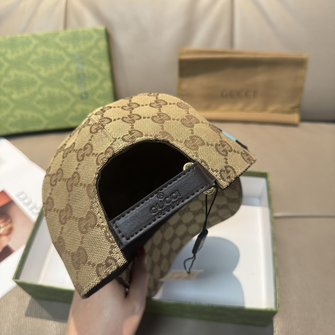 万年经典款新色出货！配盒子布袋，Gucci(古奇)经典原单棒球帽😍😍专柜1:1开模订制，最高版本，原版帆