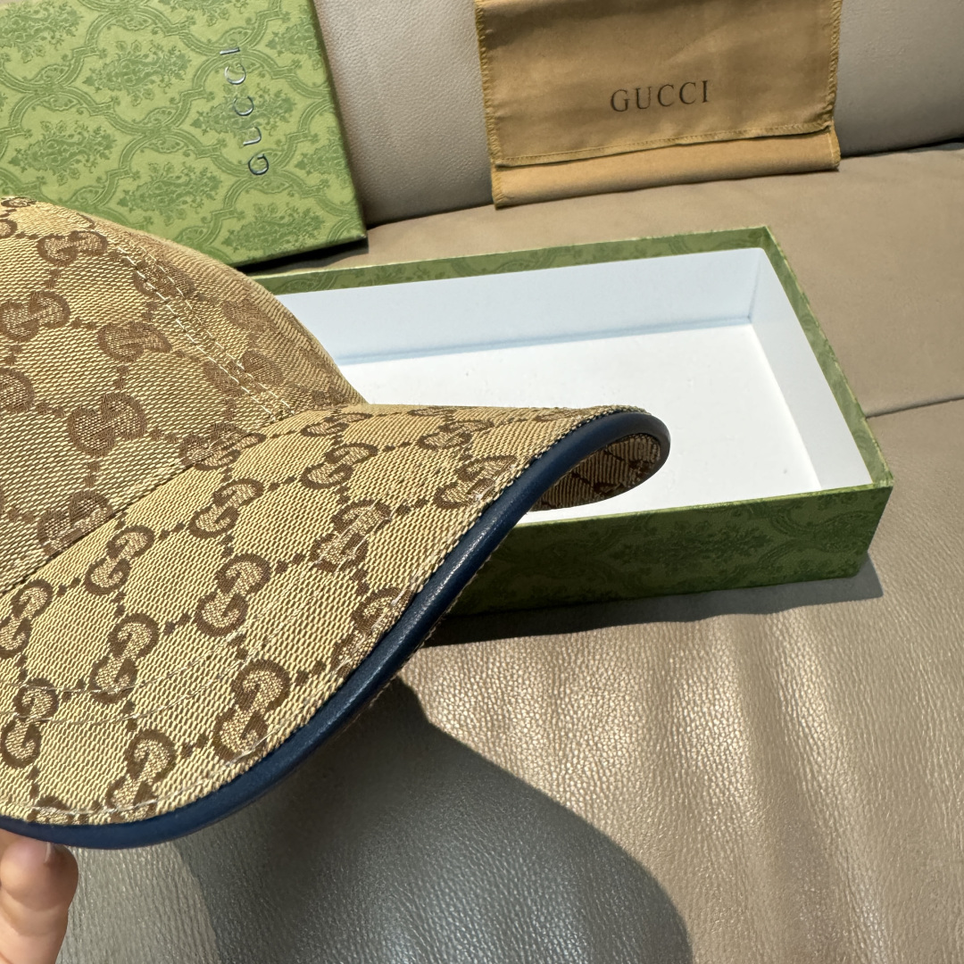 万年经典款新色出货！配盒子布袋，Gucci(古奇)经典原单棒球帽😍😍专柜1:1开模订制，最高版本，原版帆