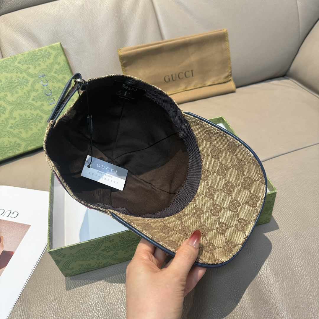 万年经典款新色出货！配盒子布袋，Gucci(古奇)经典原单棒球帽😍😍专柜1:1开模订制，最高版本，原版帆