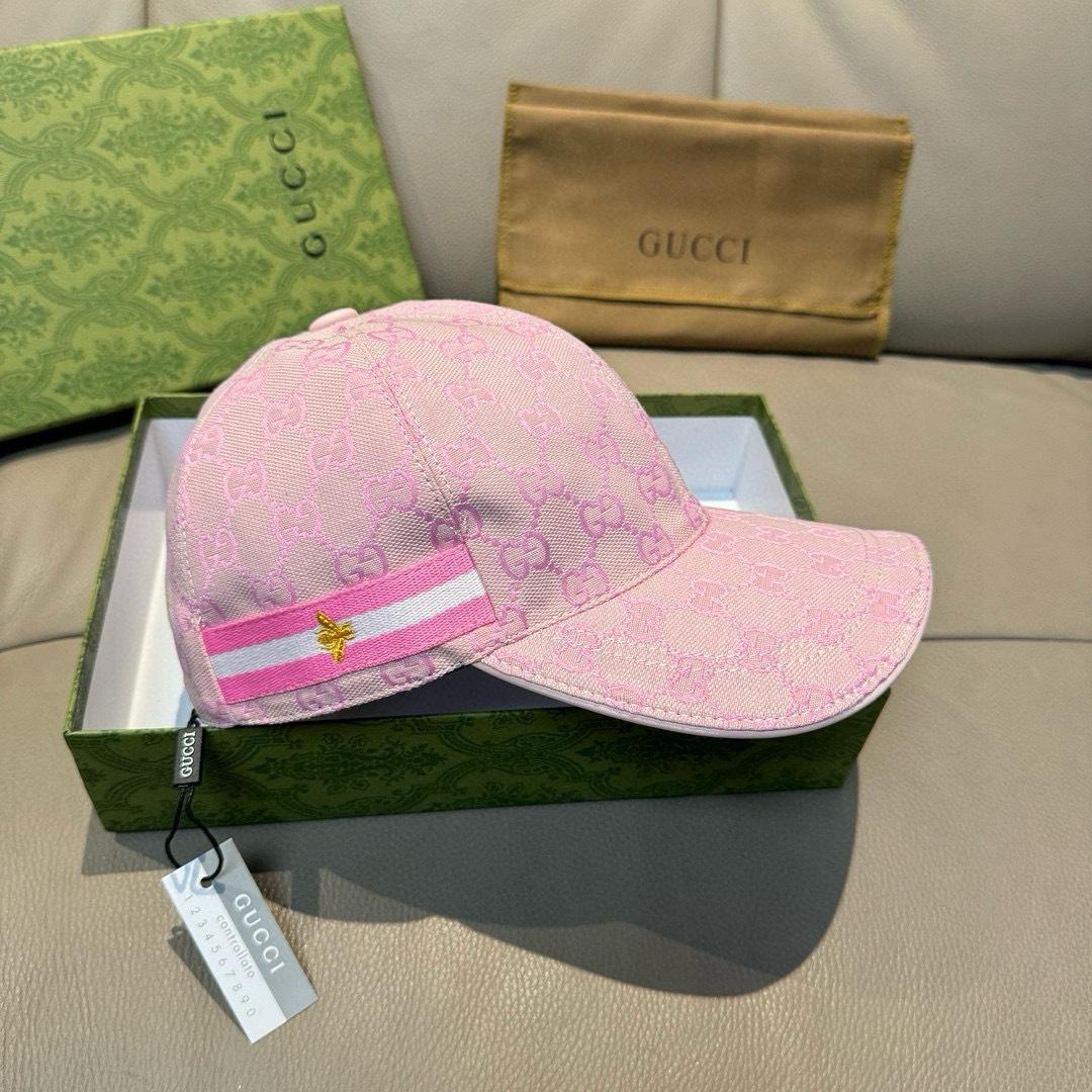 万年经典款出货！配盒子布袋，Gucci(古奇)经典原单棒球帽😍😍小蜜蜂，专柜1:1开模订制，最高版本，原