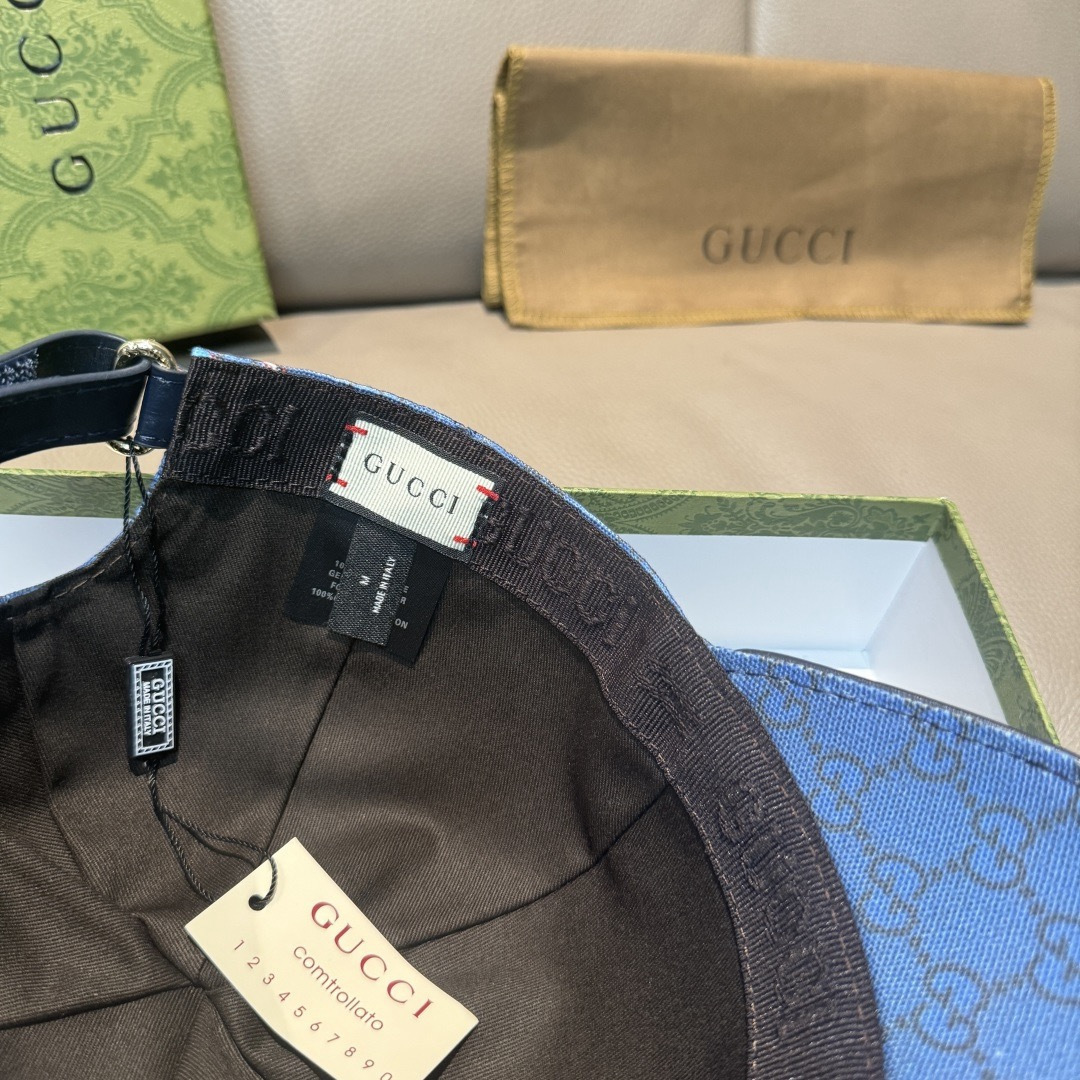配包装布袋，Gucci古奇新款原单棒球帽， 蛇年限定款，狂蛇双G提花，专柜1:1开模订制，完美对花，原版