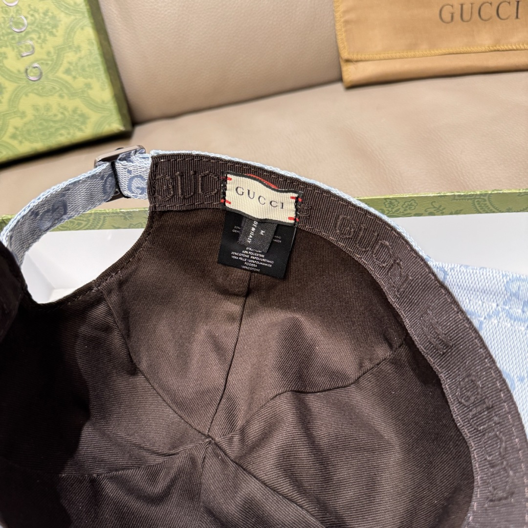 原单版本出货！配盒子布袋，Gucci(古奇)最新原单棒球帽，宽版织带。专柜1:1开模订制，最高版本，原版
