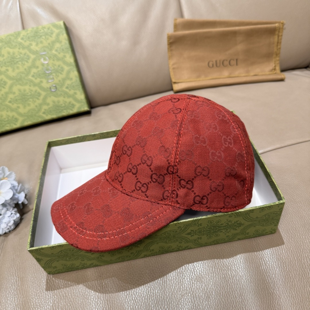 原单版本出货！配盒子布袋，Gucci(古奇)最新原单棒球帽，宽版织带。专柜1:1开模订制，最高版本，原版