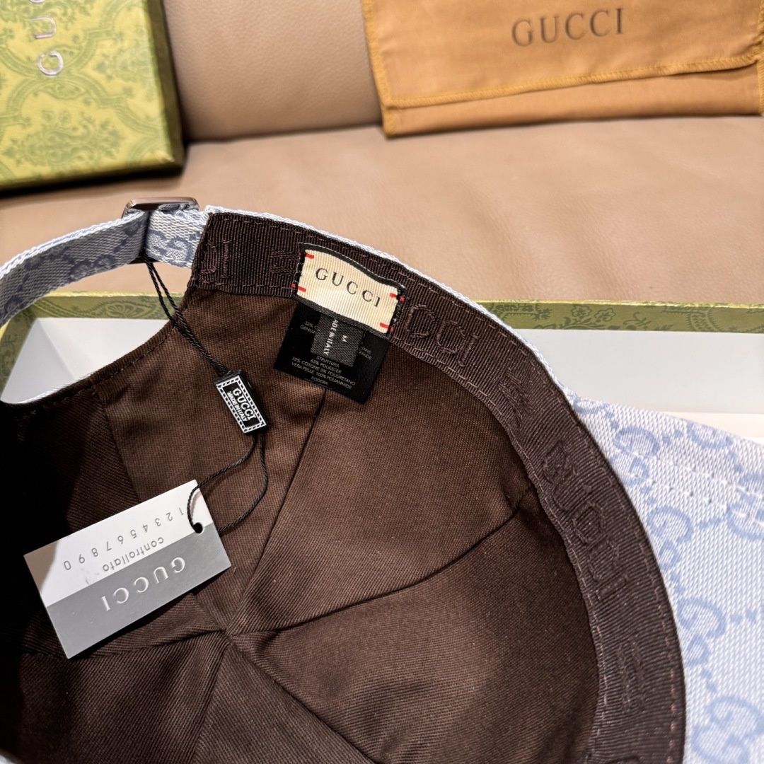 原单版本出货！配盒子布袋，Gucci(古奇)最新原单棒球帽，宽版织带。专柜1:1开模订制，最高版本，原版