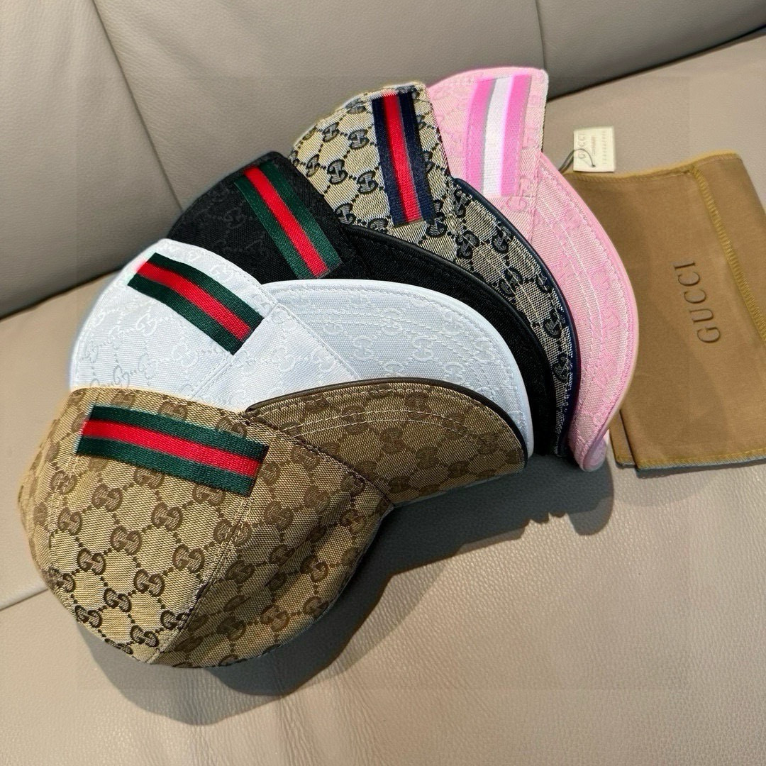 万年经典款！杏色，黑色有s和L码配盒子布袋，Gucci(古奇)经典原单棒球帽😍😍专柜1:1开模订制，最高