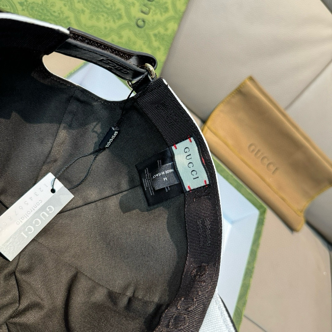 配盒子布袋，NY&Gucci(古奇)合作款，最新款原单棒球帽，1:1开模订制，重工刺绣，细节可媲美专柜，