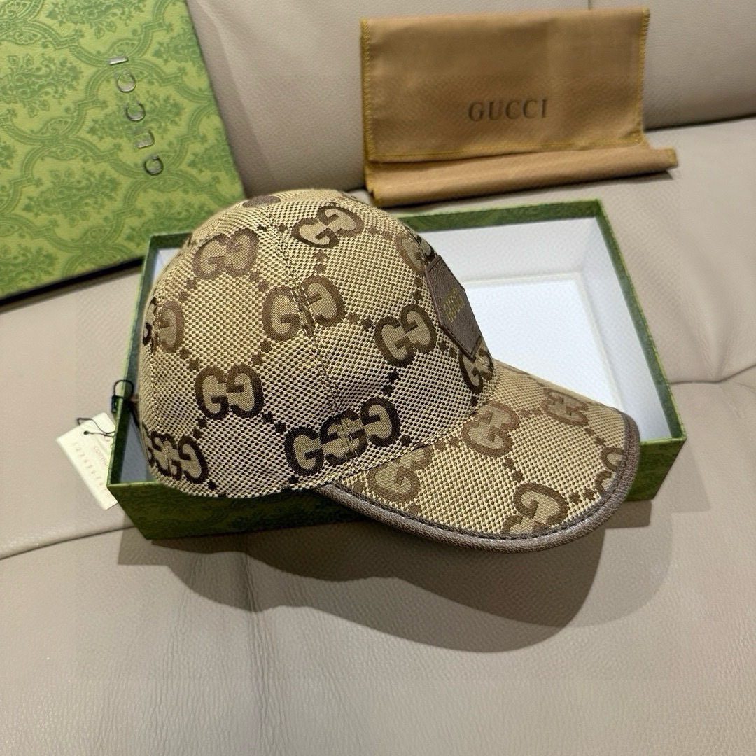 Gucci 配包装布袋 Gucci(古奇)新款 棒球帽 Gucci烫金 最新款 1:1开模订制