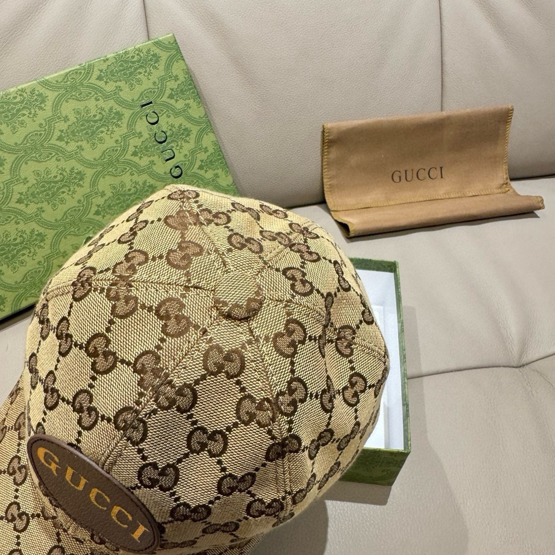 Gucci 配包装布袋 Gucci(古奇)新款 棒球帽 Gucci烫金 最新款 1:1开模订制