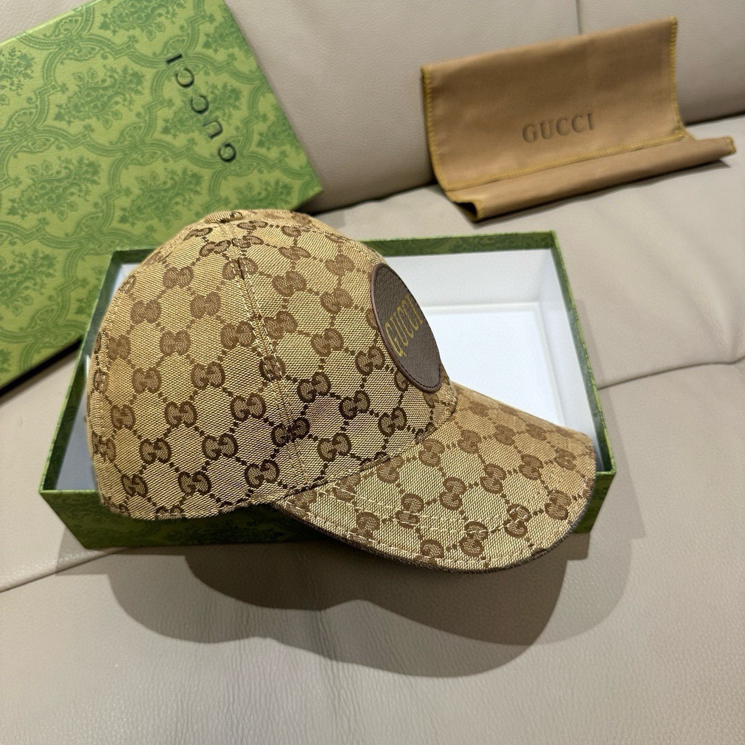 Gucci 配包装布袋 Gucci(古奇)新款 棒球帽 Gucci烫金 最新款 1:1开模订制