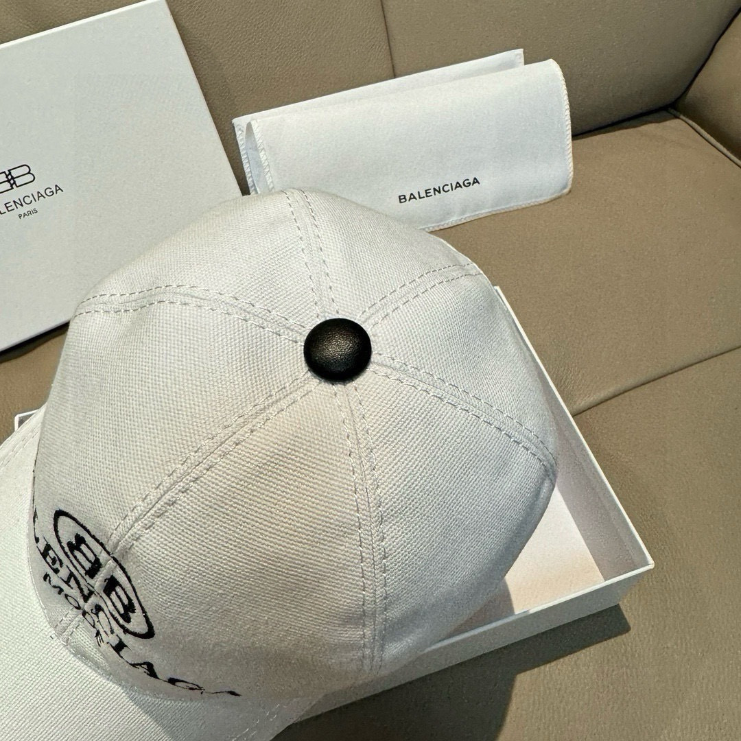 Balenciaga 配盒子布袋 Balenciaga（巴黎世家）新款 棒球帽 1:1开模订制 全新立体刺绣