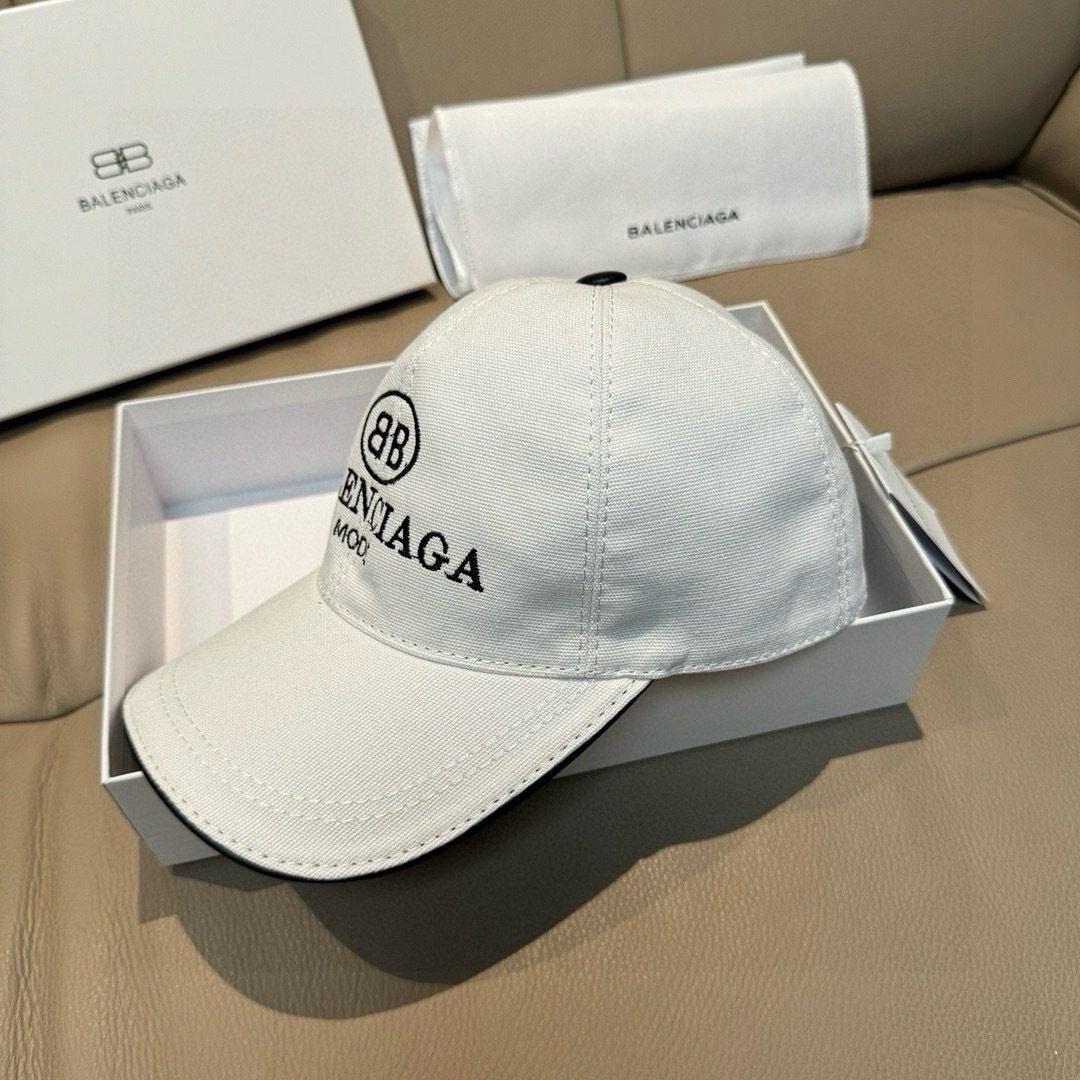 Balenciaga 配盒子布袋 Balenciaga（巴黎世家）新款 棒球帽 1:1开模订制 全新立体刺绣