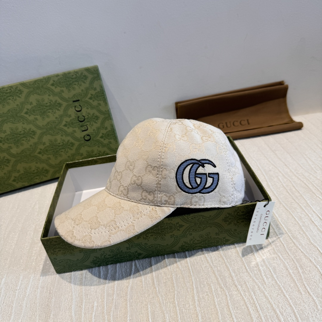 NO:742856,Comes with a box bag, Gucci's new original baseball cap, large double G embroidery on the side, 1:1 mold customization, heavy embroidery, details comparable to counters, original canvas fabric + first-layer cowhide, great quality!  The first choice for handsome men and beautiful women, fashionable and versatile. Basic head circumference 56, patch adjustable hat, straw hat, fisherman hat, baseball cap, hat, gucci, espadrilles, cowhide, hats19860909配盒子布袋,Gucci(古奇)新款原单棒球帽,侧面大双G刺绣,1:1开模订制,重工刺绣,细节可媲美专柜,原版帆布料+头层牛皮,质量超赞！帅男靓女首选,时尚百搭.基础头围56,贴片可调节帽子草帽渔夫帽棒球帽,帽子,gucci,espadrilles,cowhide,hats,hat