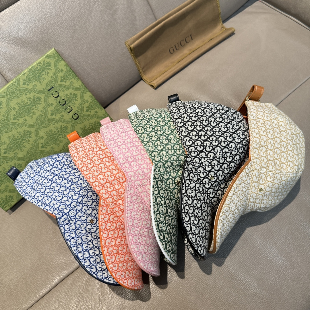 配包装布袋，Gucci(古奇)新款原单棒球帽， 金属小双G，专柜最新款，1:1开模订制，正版开模五金，原