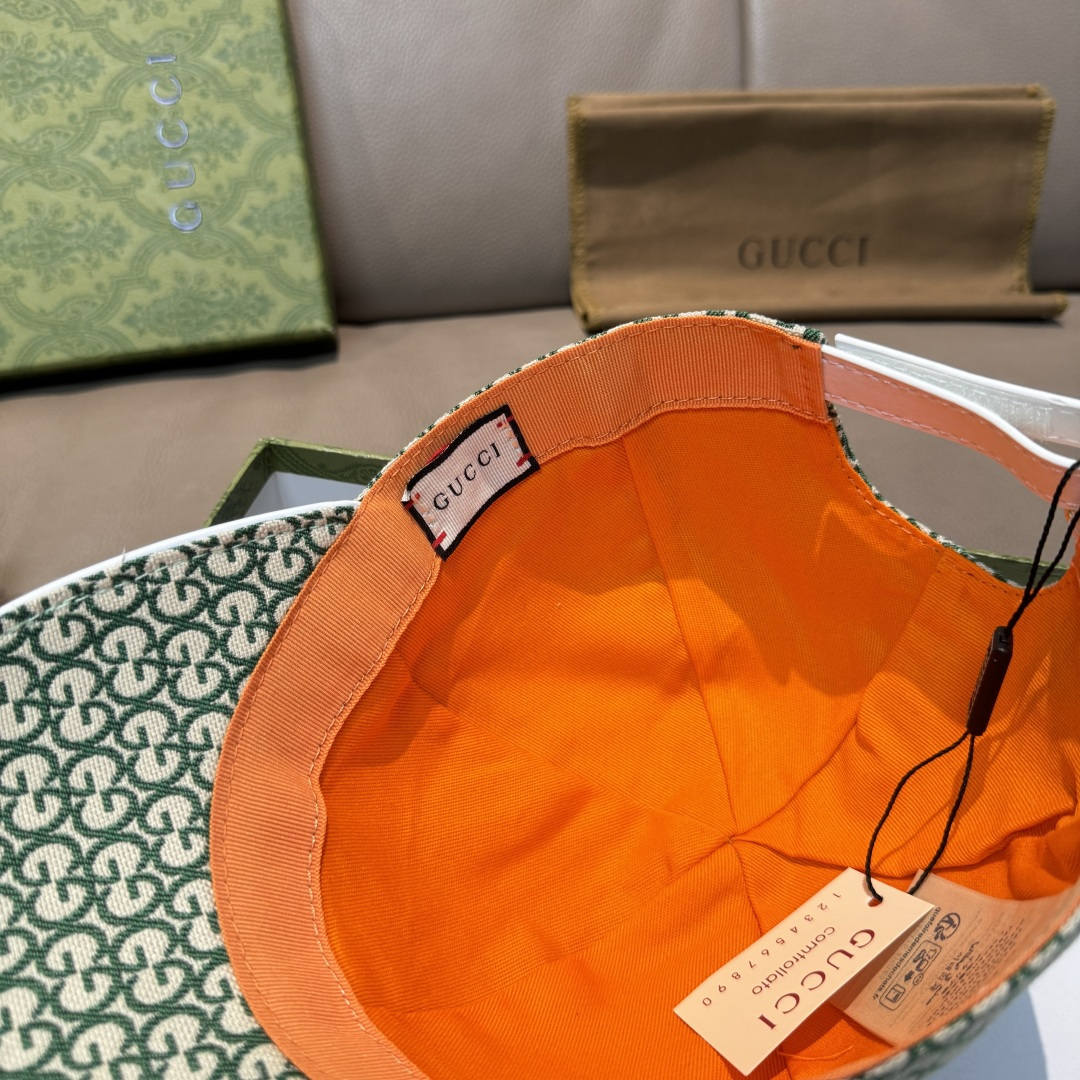 配包装布袋，Gucci(古奇)新款原单棒球帽， 金属小双G，专柜最新款，1:1开模订制，正版开模五金，原