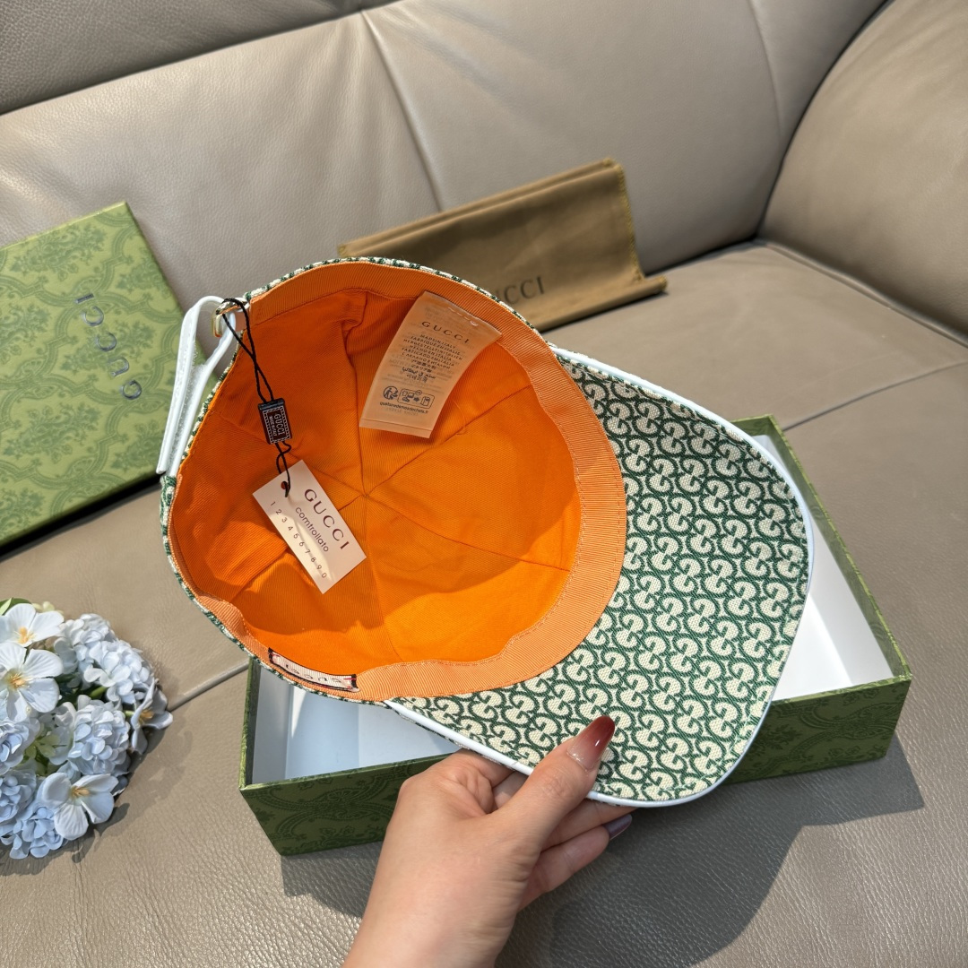 配包装布袋，Gucci(古奇)新款原单棒球帽， 金属小双G，专柜最新款，1:1开模订制，正版开模五金，原