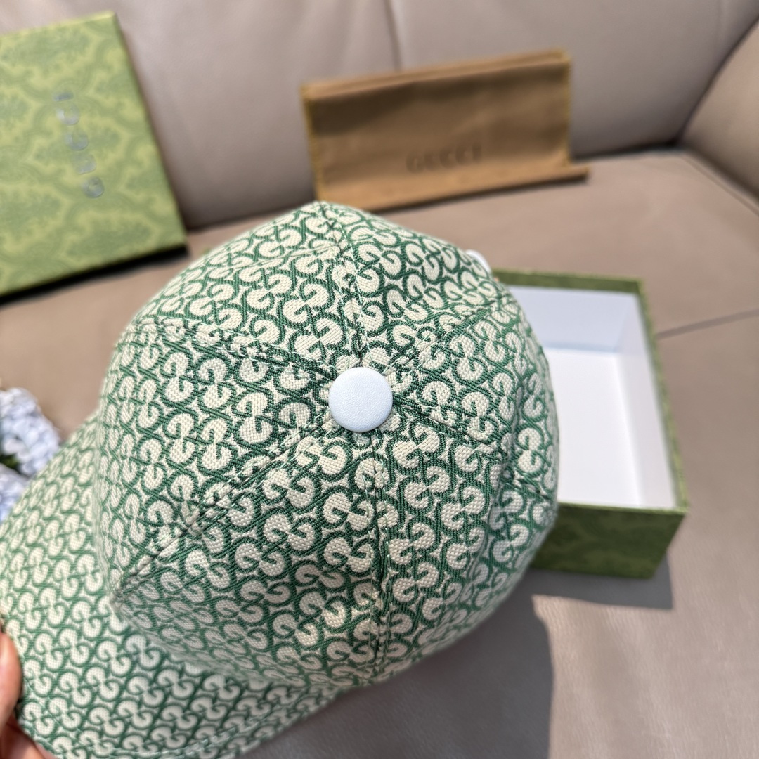 配包装布袋，Gucci(古奇)新款原单棒球帽， 金属小双G，专柜最新款，1:1开模订制，正版开模五金，原