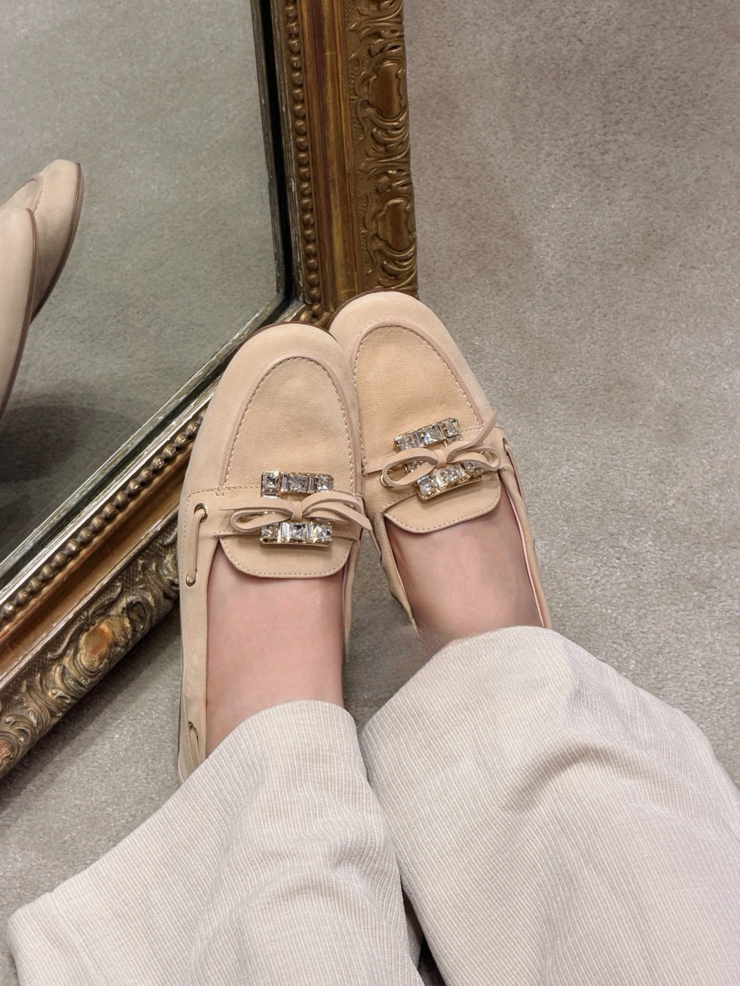 NO:761291,Upper foot picture reference #, loafers, loafers19860909上脚图参考#,乐福鞋,loafers,Women's Shoes