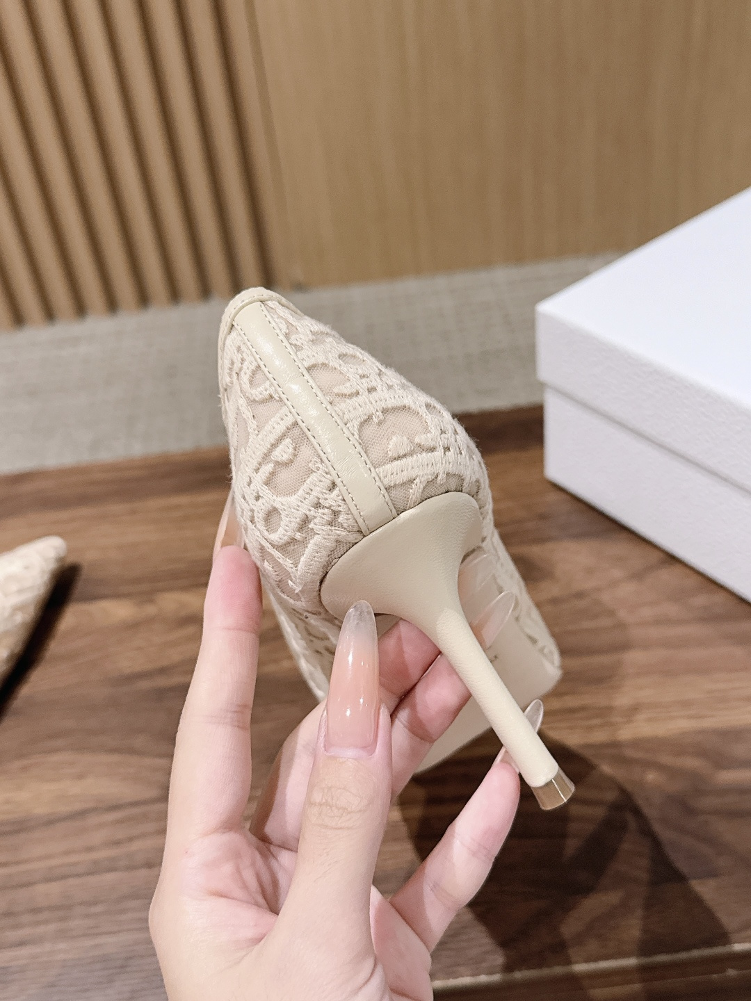 Dior Logo Backless Sneaker Mules