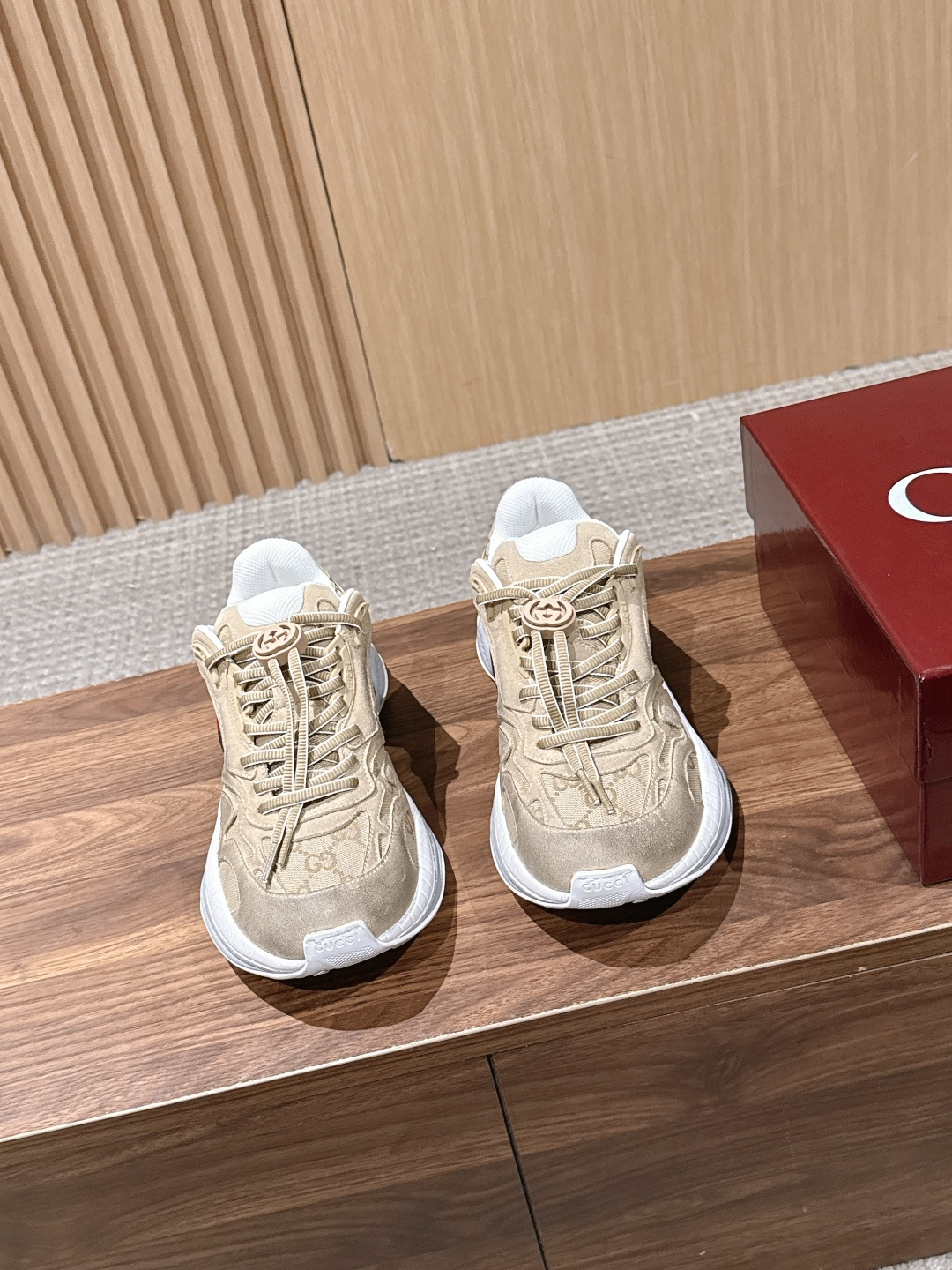 Gucci Interlocking GG Canvas Chunky Sneakers