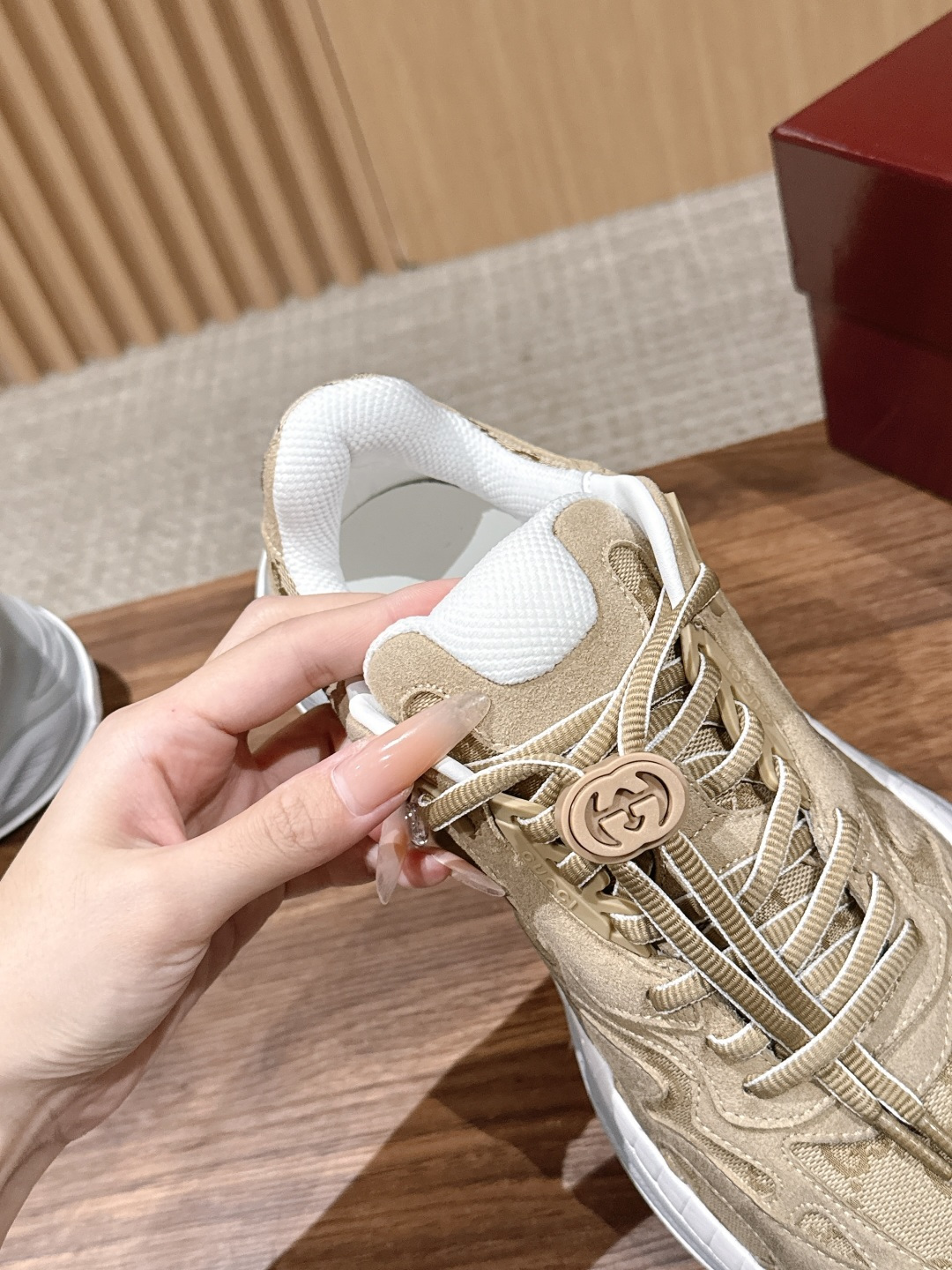 Gucci Interlocking GG Canvas Chunky Sneakers