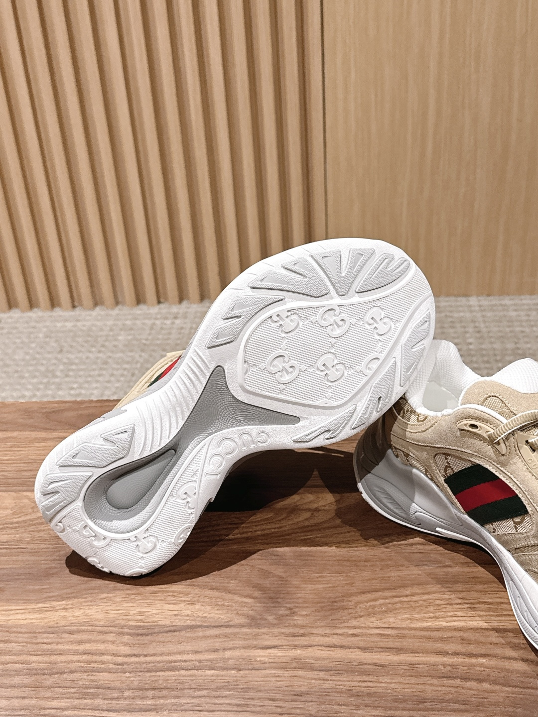 Gucci Interlocking GG Canvas Chunky Sneakers