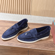 Loro Piana 诺悠翩雅🐰卡兔毛乐福鞋单鞋 意大利高级品牌Loro Piana 是意大利顶级奢侈品牌,以羊绒起家, Loro Piana 诺悠翩雅🐰卡兔毛乐福鞋单鞋 意大利高级品牌Loro Piana 是意大利顶级奢侈品牌,以羊绒起家,