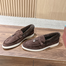 Loro Piana 诺悠翩雅🐰卡兔毛乐福鞋单鞋 意大利高级品牌Loro Piana 是意大利顶级奢侈品牌,以羊绒起家, Loro Piana 诺悠翩雅🐰卡兔毛乐福鞋单鞋 意大利高级品牌Loro Piana 是意大利顶级奢侈品牌,以羊绒起家,