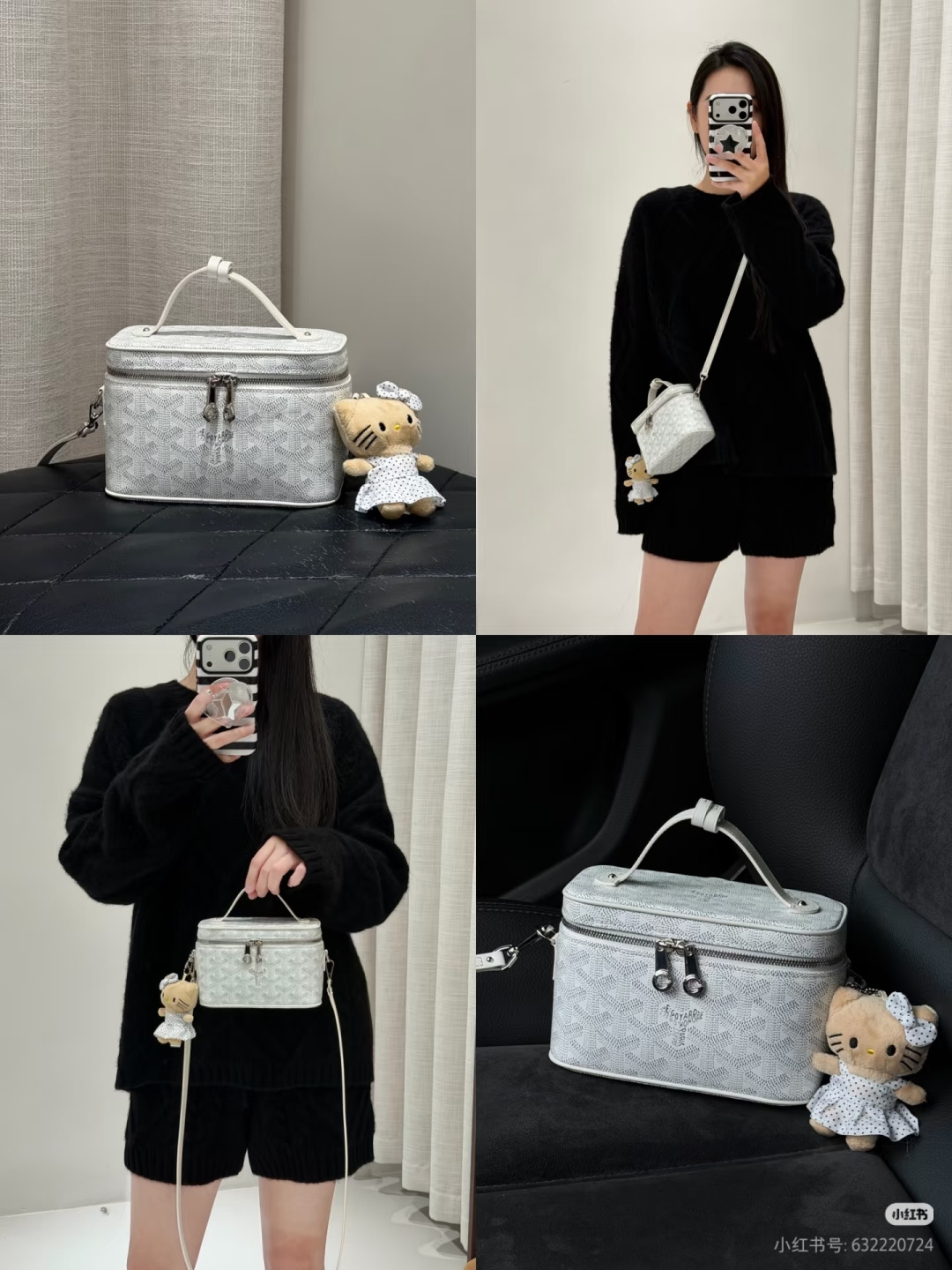 上身好看，自重轻，容量也很喜人，内有卡袋隔。钱包，iPhone pro 化妆品通通收纳