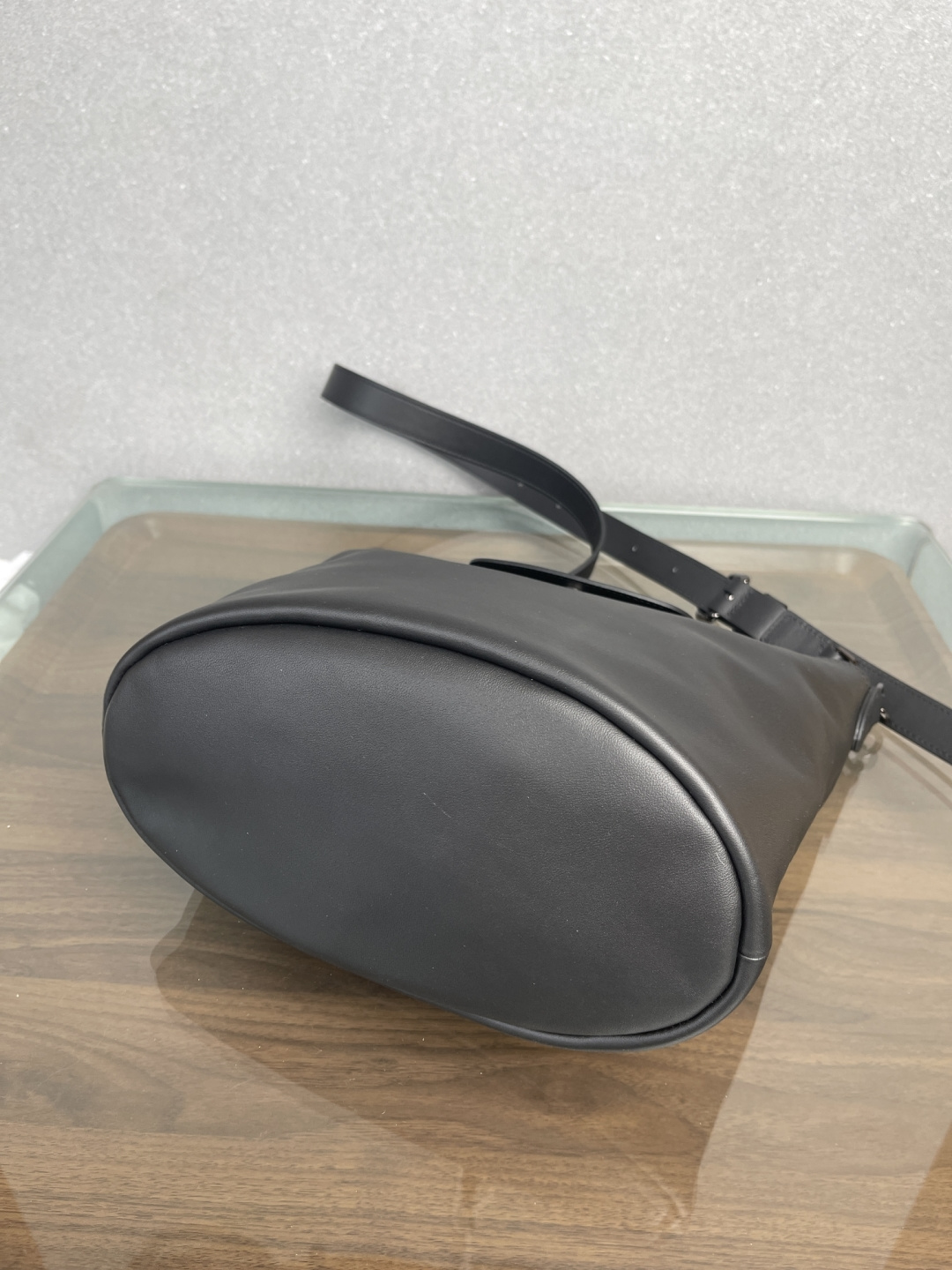 Longchamp Le pliage Xtra series bucket shoulder/crossbody bag black real shot
